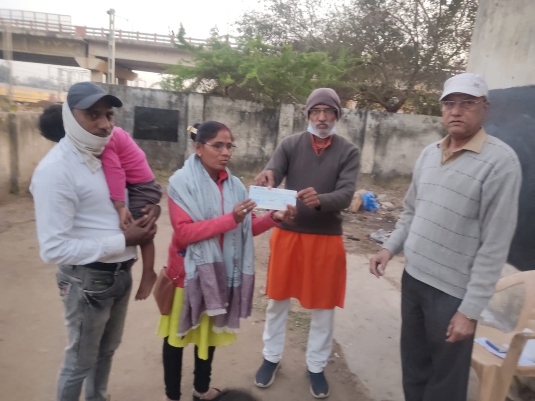 Financial Support to a blind student for higher education