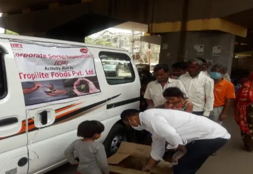 Food Distribution Van