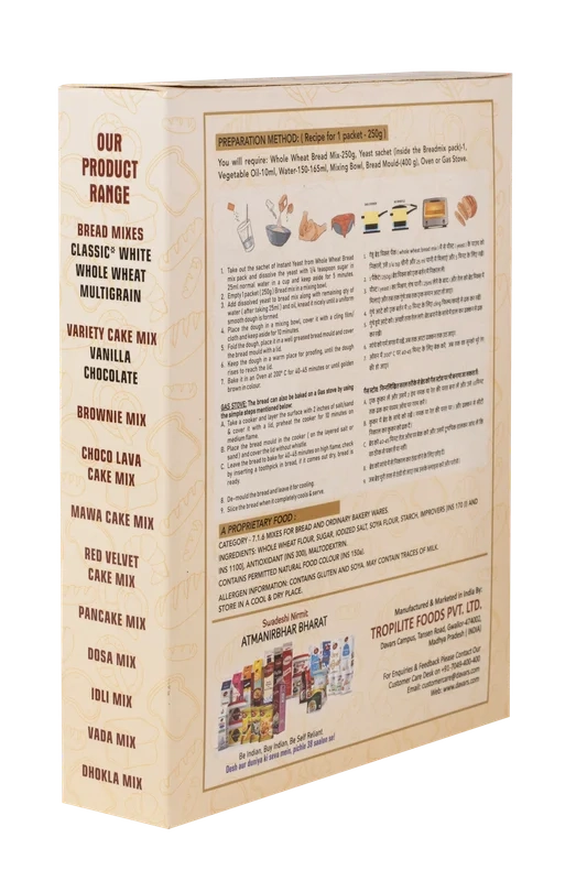 Whole Wheat Bread Mix