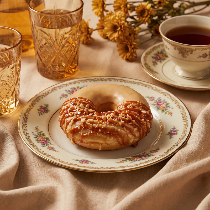 Caramel Doughnut